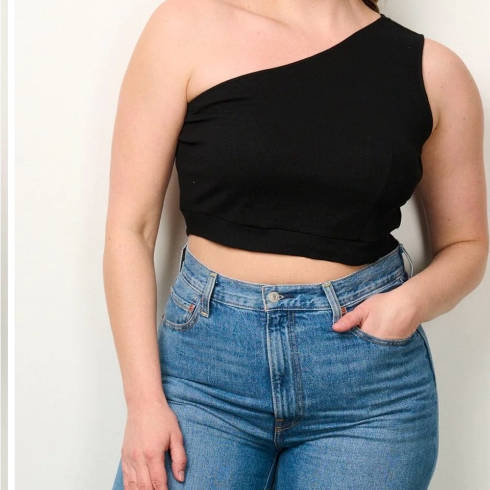 Plus size One Shoulder